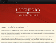 Tablet Screenshot of latchlaw.com